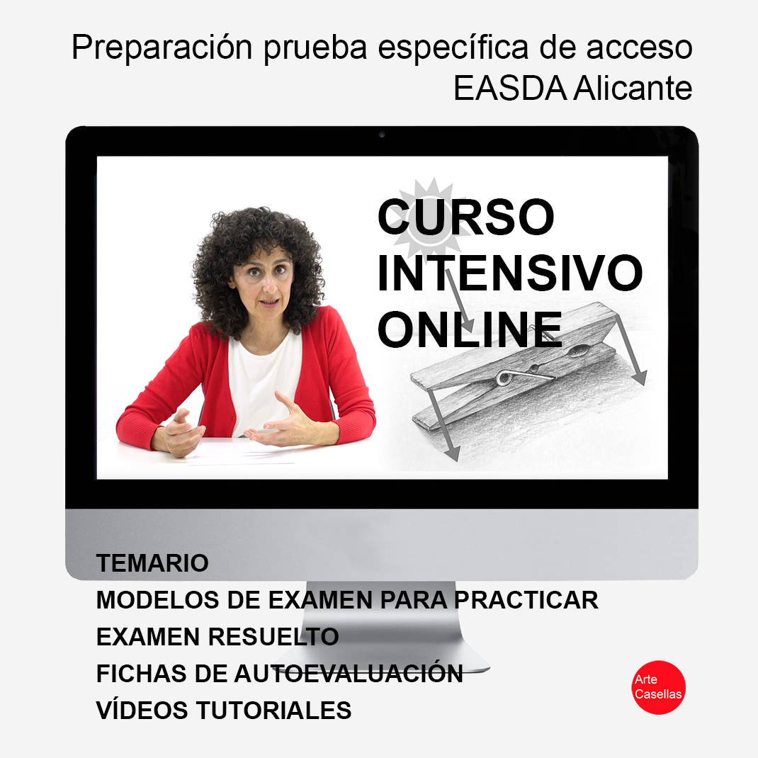 Curso-online.-Arte-Casellas.-Preparación-prueba-específica-acceso-EASDA-Alicante.-Estudios-Superiores-Diseño